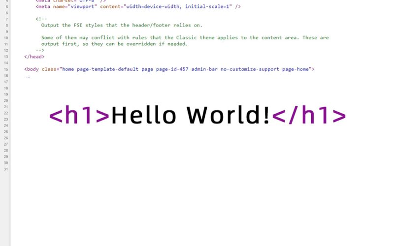 开篇——世界，您好！